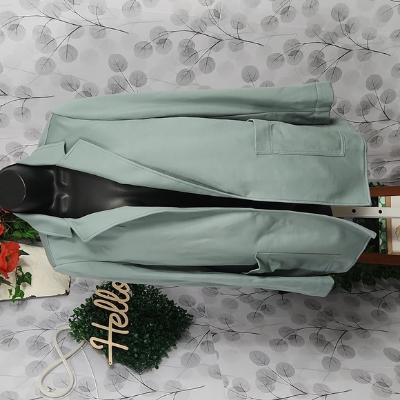 Athleta Eastbound Seafoam Blazer - Picture 2 of 7